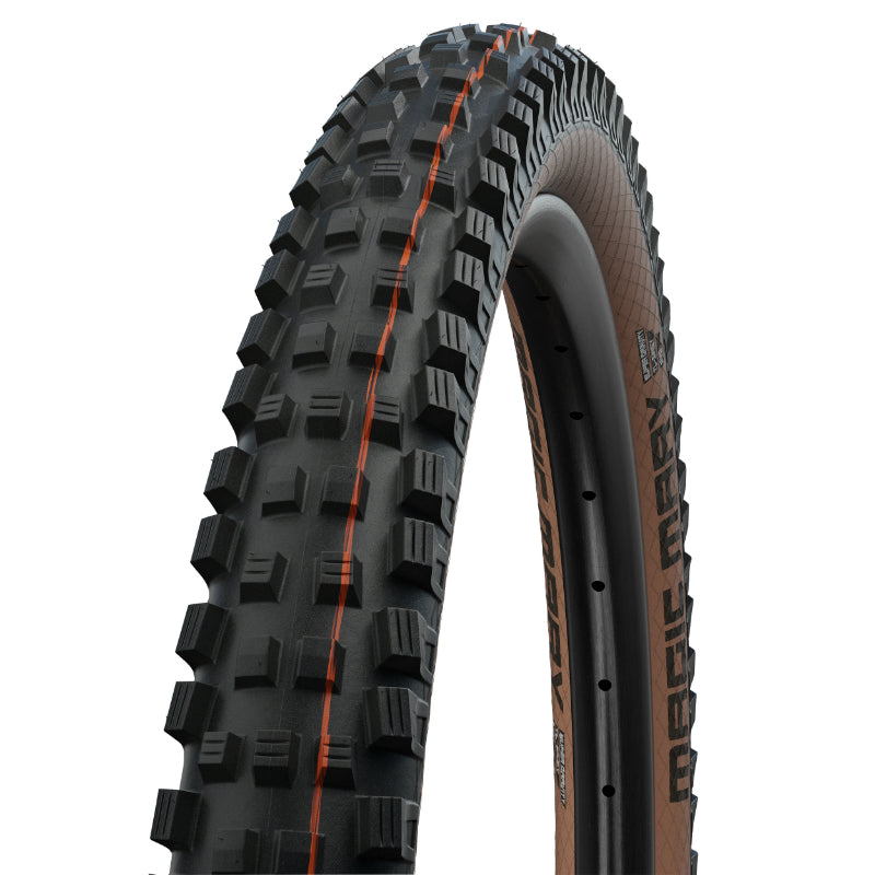 Pneu VTT Gravity 29 X 2.40 Schwalbe Magic Mary Evo Addix Super Gravity Soft Noir Tubeless Ready Ts (62-622) Compatible VAE