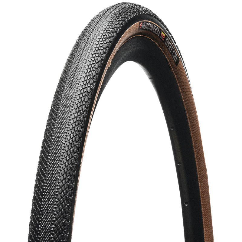 Pneu Gravel 700 X 40 Hutchinson Overide Reinforced Noir-Marron Tubeless Ready Reinforced Ts (40-622)