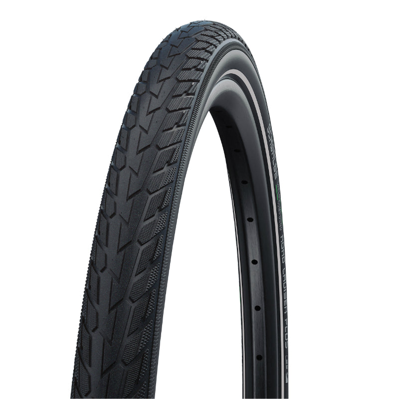 Pneu VTT Urbain 26 X 1.75 Schwalbe Motion Road Cruiser Plus Hs484 Noir Tr (47-559) Flanc Reflex Compatible VAE