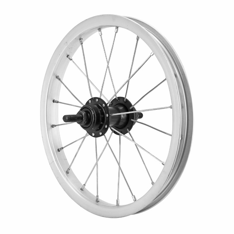 Roue City Patin 14" X 1.75 Arrière Jante Alu Moyeu Acier Axe Plein Roue Libre 1V
