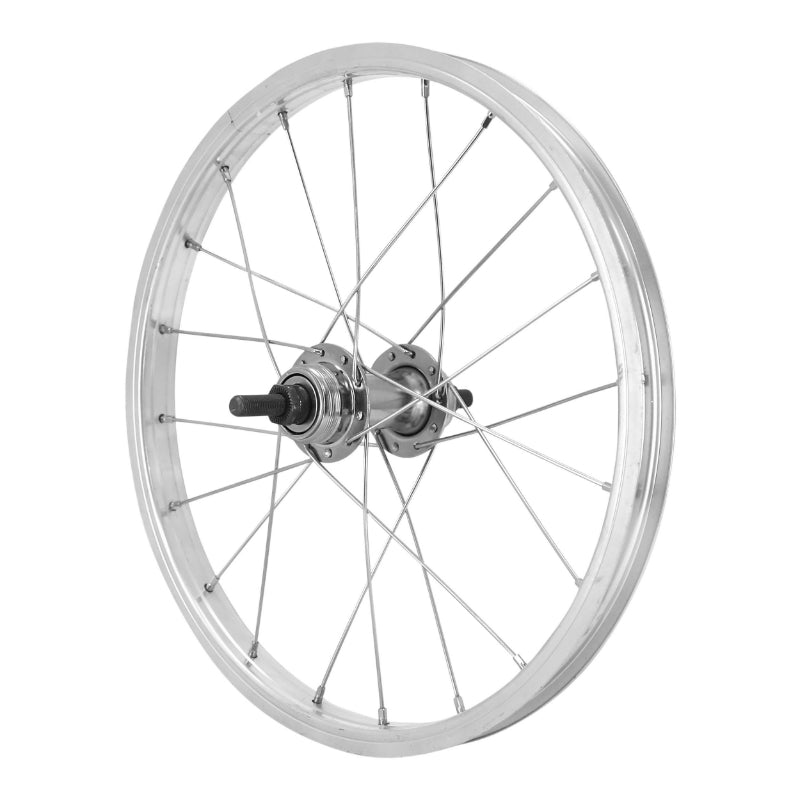 Roue City Patin 16" X 1.75 Arrière Jante Alu Moyeu Acier 110 mm Axe Plein Roue Libre 1V (ETRTO 305X20)