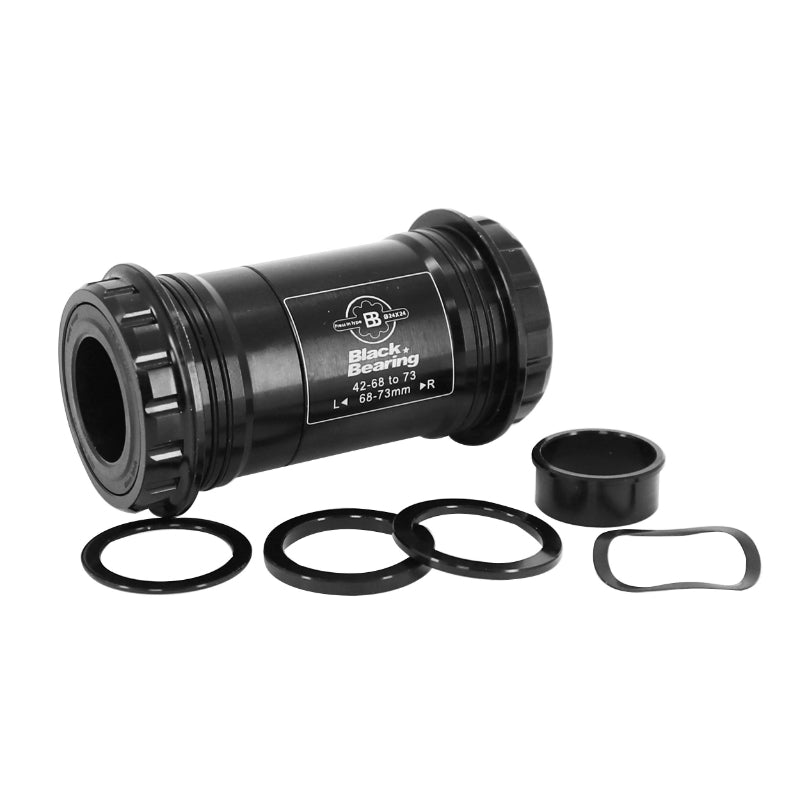 Cuvette Intégré Boîtier VTT-Route A Emboiter Blackbearing Roulement Superieur B5 Boite De 68-73 Diam 42 Axe 24 mm Et 24-22 mm (Adaptateur Gxp)