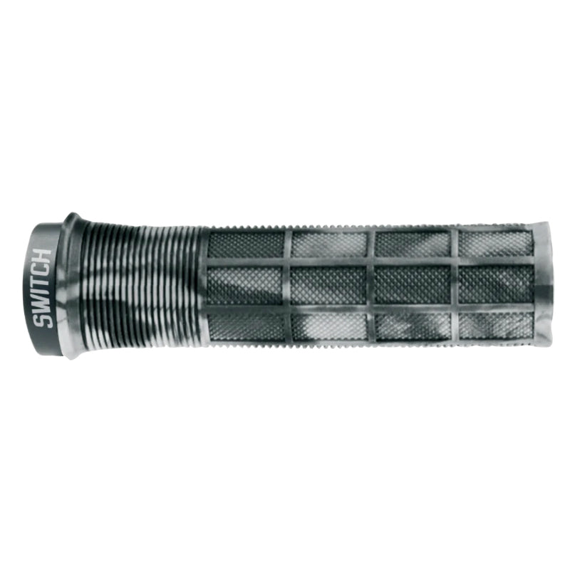 Poignée City-VTT Switch Supergrip Lock-On Smoke Blanc (Paire)