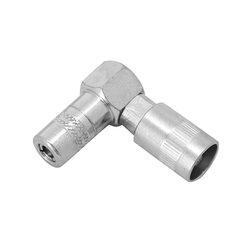Tête De Graissage Hydraulique Pressol Agrafe A Connexion Rapide Coudée 90° Pour Pompe A Graisse (Vendu A L'Unite)