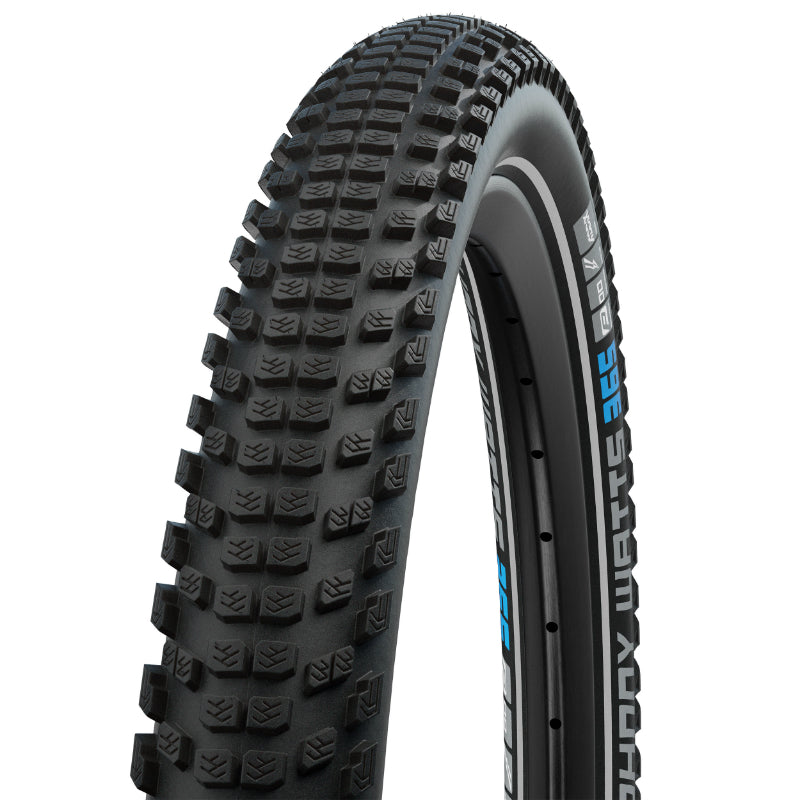 Pneu VTT Suv - VAE 29 X 2.60 Schwalbe Johnny Watts 365 Addix Performance Noir Ts (65-622) Double Defense Flanc Reflex Ho