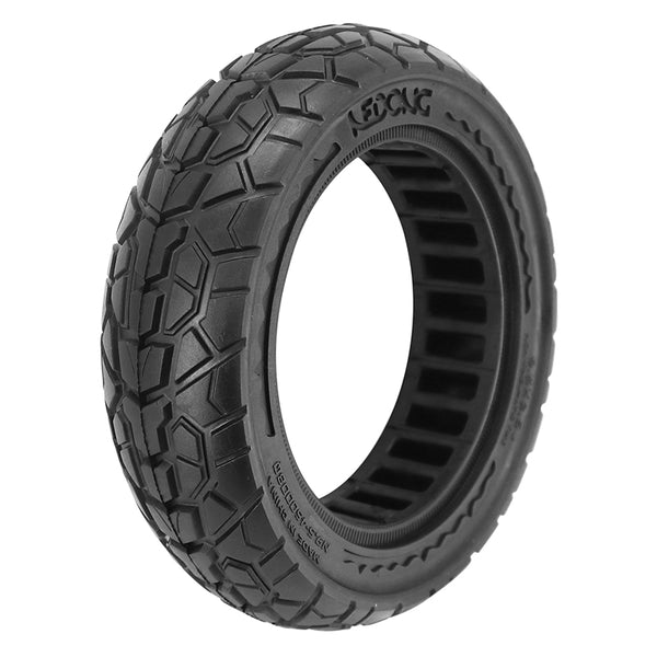 Pneu Trottinette Plein Cross 9.5 X 2.50 Noir - Largeur Intérieur 45 mm (Pour Niu Kqi3, Pro, Max Et Autres)
