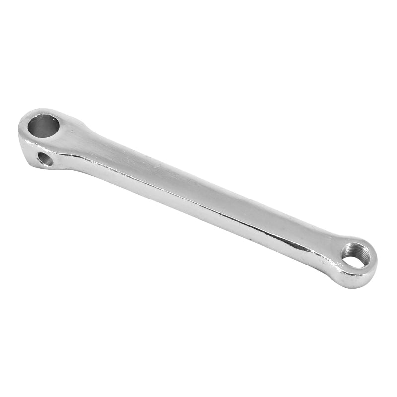 Manivelle Gauche Type Thun Longueur 170 mm Acier Argent (Avec Emplacement Pour Clavette 15 mm)