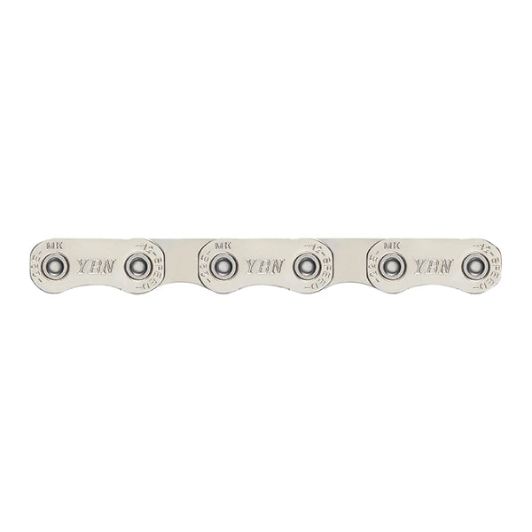 Chaîne Vélo 12V. VTT-VAE Ybn Flattop Argent Renforcé 136 Maillons Compatible Shimano Et Sram