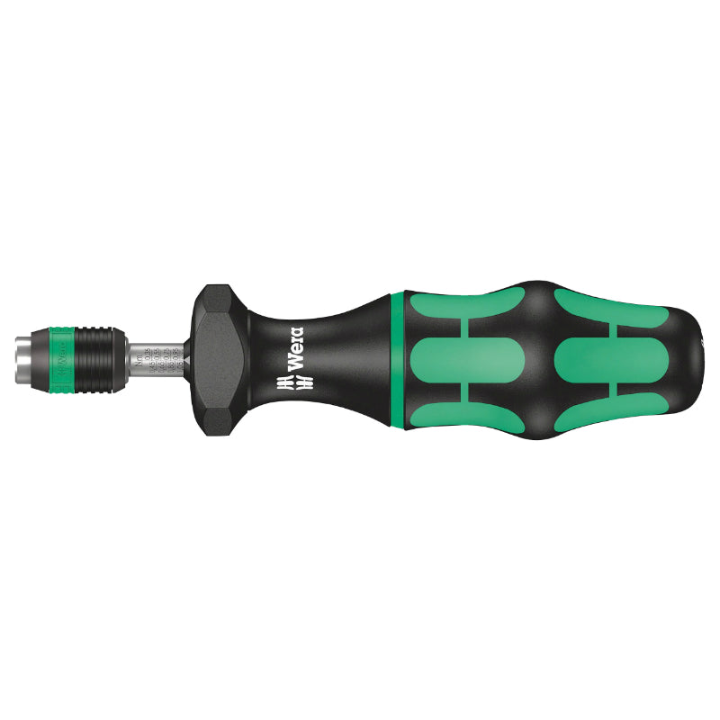 Tournevis Porte Embout Dynamometrique Wera 7430 1-4 Serrage De 0,10 A 0,34 Nm Noir-Vert (Vendu A L'Unite) -Marque Allema