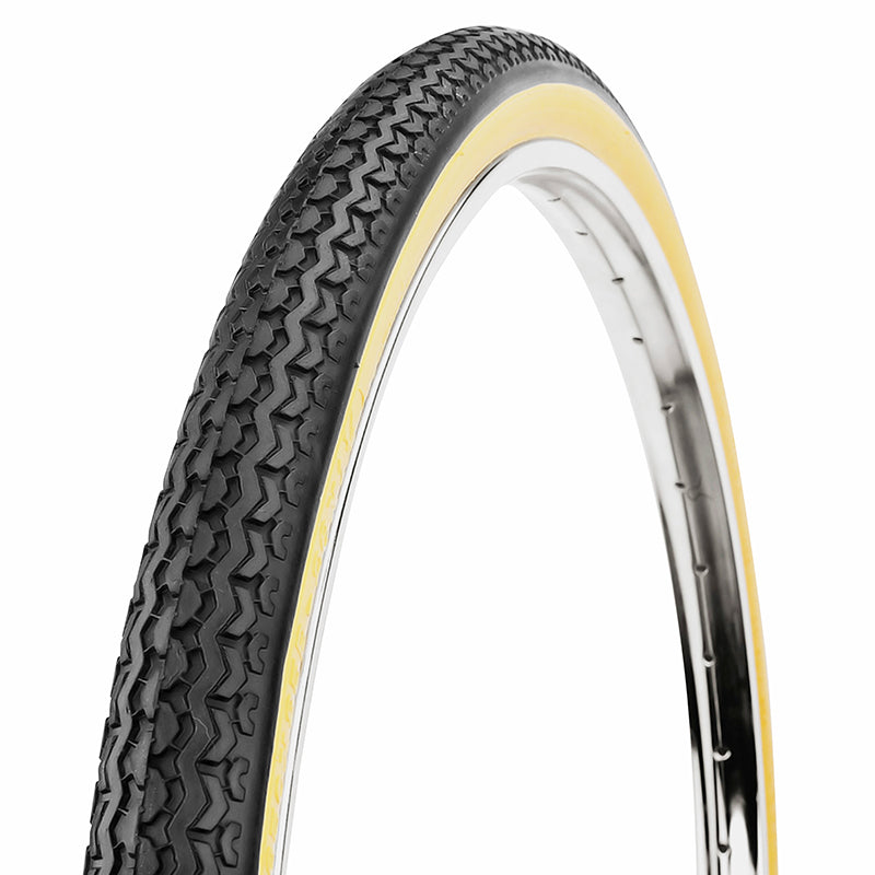 Pneu City 650 X 35B Deli S-172 Noir-Creme Tr (27,5 X 1,40) (35-584) Renfort Anti-Crevaison 1.3 mm