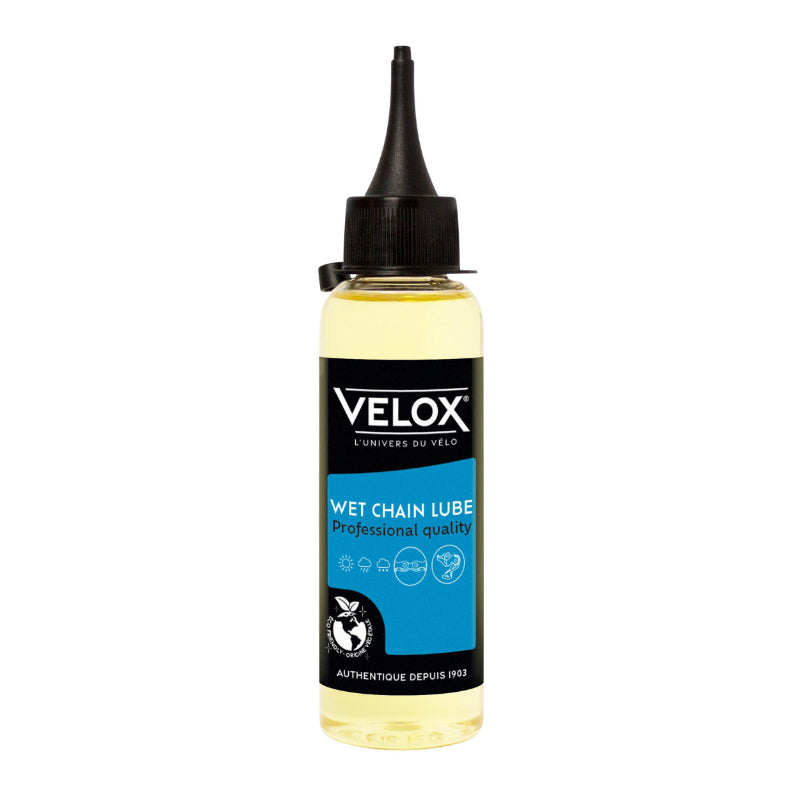 Lubrifiant Vélo Chaîne Velox Wet Lube Conditions Humides (100Ml)