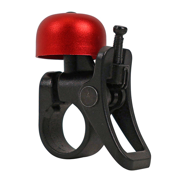 Sonnette-Timbre Pour Trottinette Xiaomi Pro, Pro 2, 1S, Essential, Mi 3, M365 Noir-Rouge -P2R-