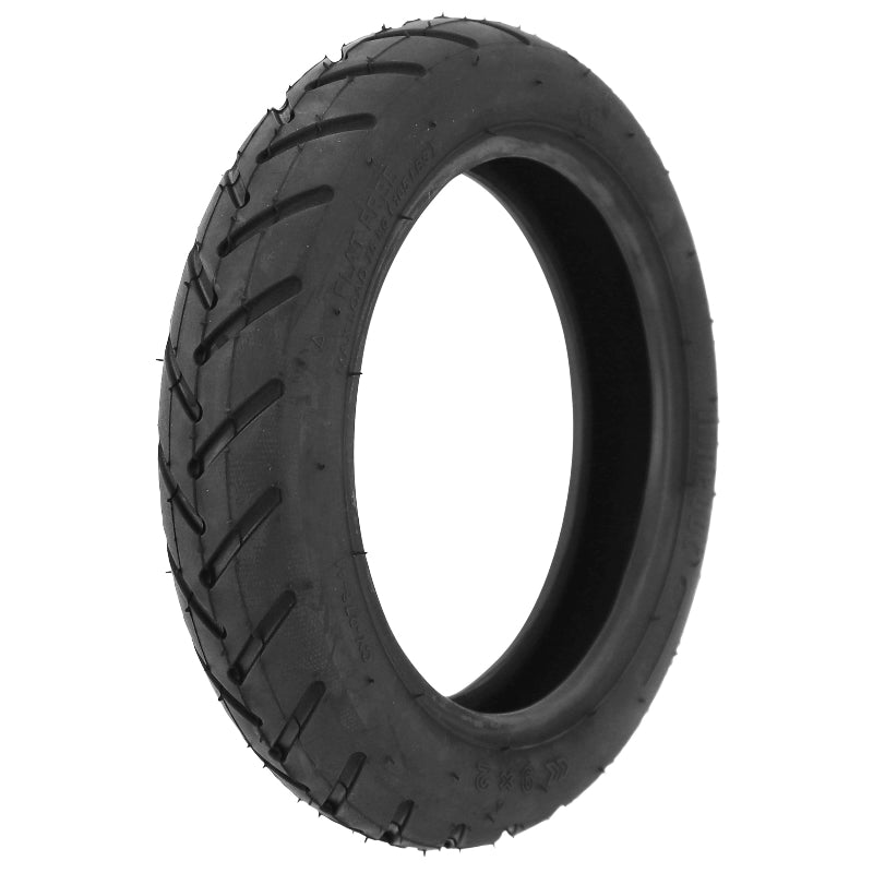 Pneu Trottinette Tubetype 9 X 2.00 Noir (Pour Xiaomi - Segway Ninebot - Smartgyro - Brigmton Et Autres)