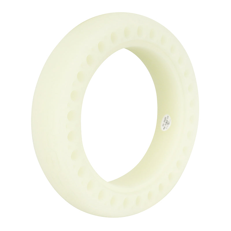 Pneu Trottinette Plein 8.5 X 2.00 Vert Fluorescent (Pour Xiaomi M365 Et Autres) Largeur Int 37 mm