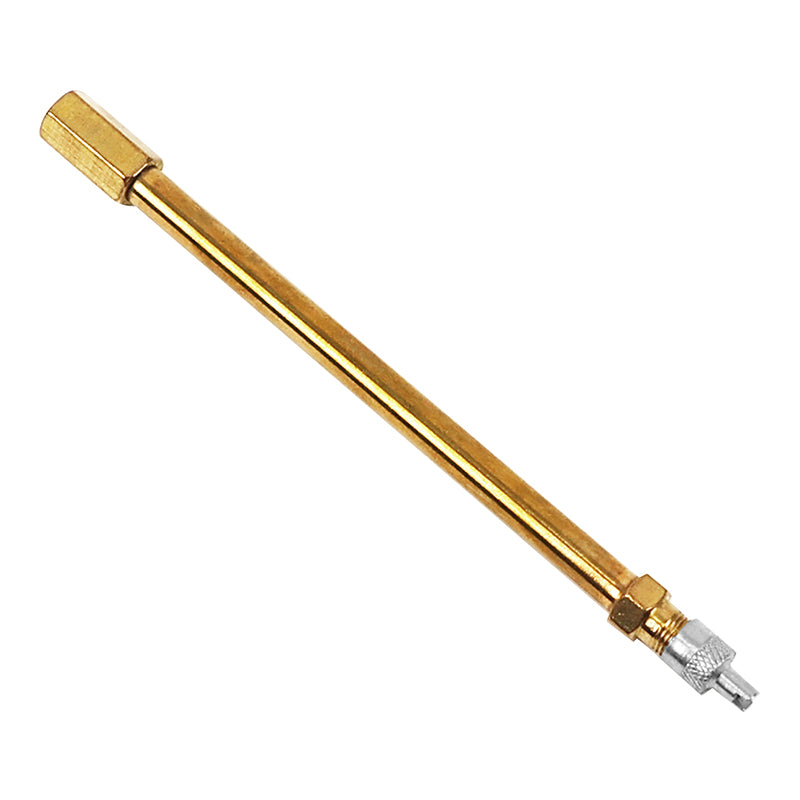 Prolongateur De Valve-Raccord De Pompe Pour Trottinette Électrique Alu Vs (Longueur 140 mm) Avec Démonte Obus