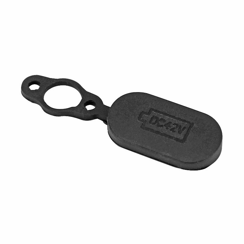 Cache Prise De Charge Trottinette Pour Xiaomi M365, Essential, 1S, Pro, Pro 2, Mi 3 Silicone Noir (Avec Aimant) (Vendu A L'Unite) -P2R-