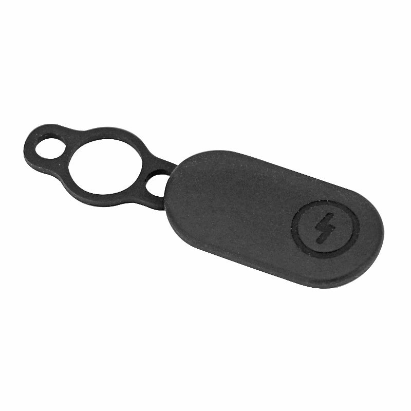 Cache Prise De Charge Trottinette Pour Xiaomi Mi 4 Pro Silicone Noir (Avec Aimant) (Vendu A L'Unite) -P2R-