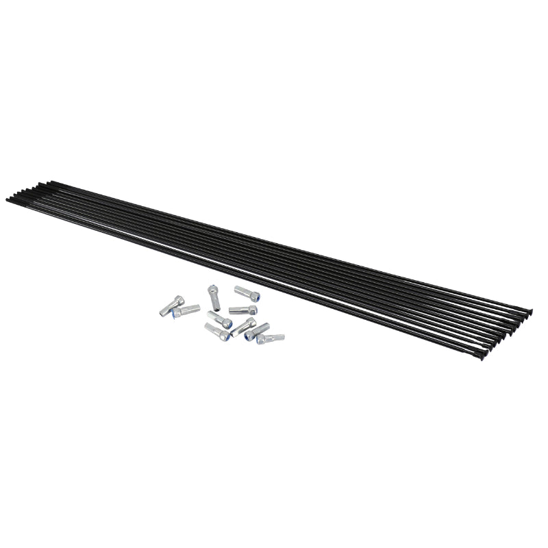 Rayon INOX Mavic Tête Droite Pour Roue Cross-One - Crossride Fts - Aksium Disc 9 L 294 mm Avec Écrou (Boite De 12)
