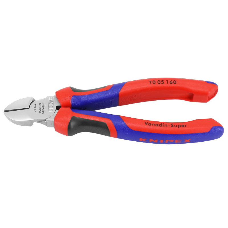 Pince Coupante Pro Knipex Robuste 160 mm Chrome Pour Épaisseur De Materiau De 2 A 4 mm Avec Poignée Ergonomique (70 05 1
