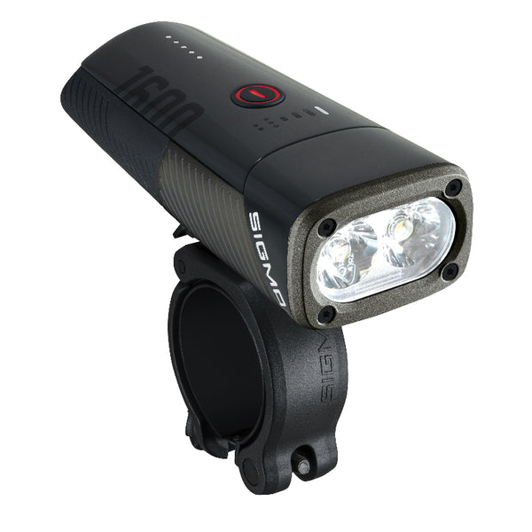Éclairage Vélo Usb Avant Sigma Buster 1600 Lumen Visibilite 205M (Autonomie De 2H A 50H) Batterie Iion Recharge Usb- Fix