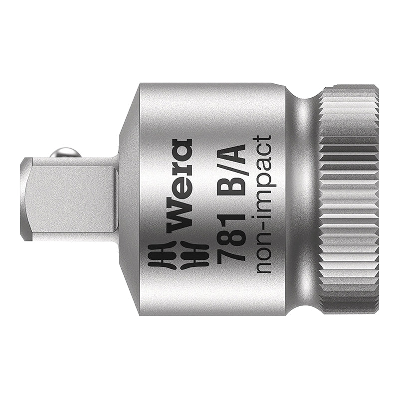 Adaptateur De Douille Wera 781B 3-8 Vers 1-4 (Vendu A L'Unite) -Marque Allemande Pour Les Ateliers-