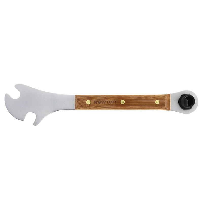 Outil Clé A Pédale Wood 15 mm + Douille 14 & 15 mm Manche Bois Newton