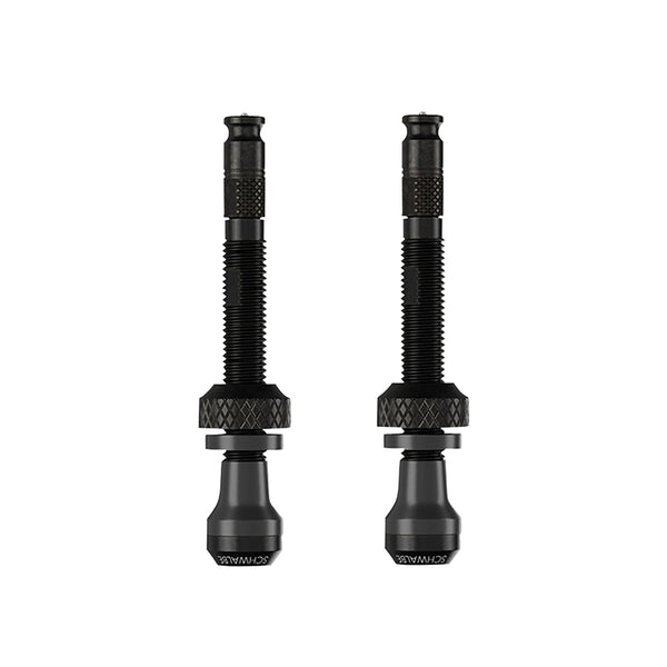Valve De Pneu Tubeless Schwalbe Clik Valve 40 mm Obus Demontable (Vendu A La Paire Sur Carte)