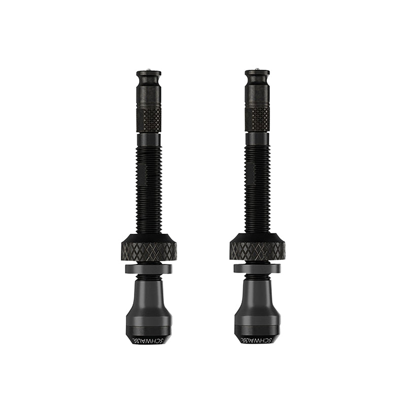 Valve De Pneu Tubeless Schwalbe Clik Valve 40 mm Obus Demontable (Vendu A La Paire Sur Carte)