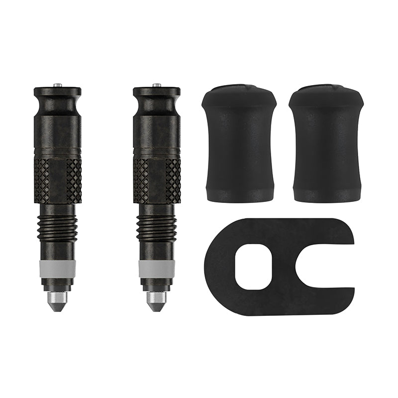 Adaptateur Valve De Pneu Tubeless Presta Vers Schwalbe Clik Valve Obus Demontable (Vendu A La Paire Sur Carte)