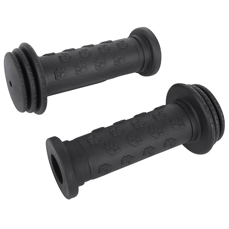 Poignée City Enfant Noir Avec Protection Choc L100 mm (Paire) Diam 17.5