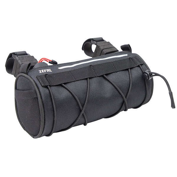 Sacoche De Cintre-Guidon Vélo Zefal Z Adventure F1 Noir Étanche Fixation Auto-Agrippantes - Clips (L 200 X L 90 X H 90 m