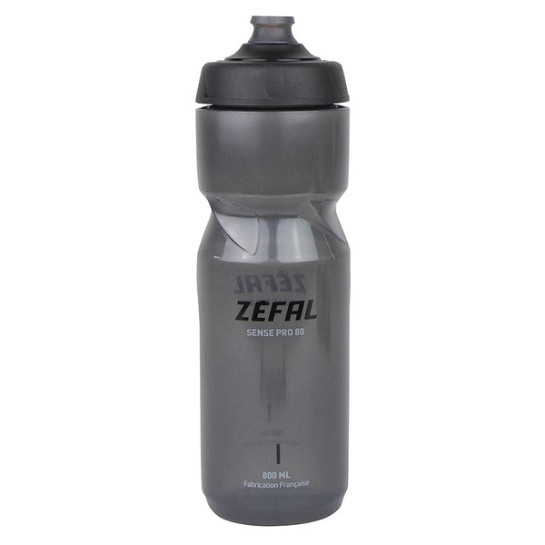 Bidon Zefal Sense Pro 80 Noir Fume (Noir-Gris) 800Ml (Bouchon Sécurité Anti-Goutte)