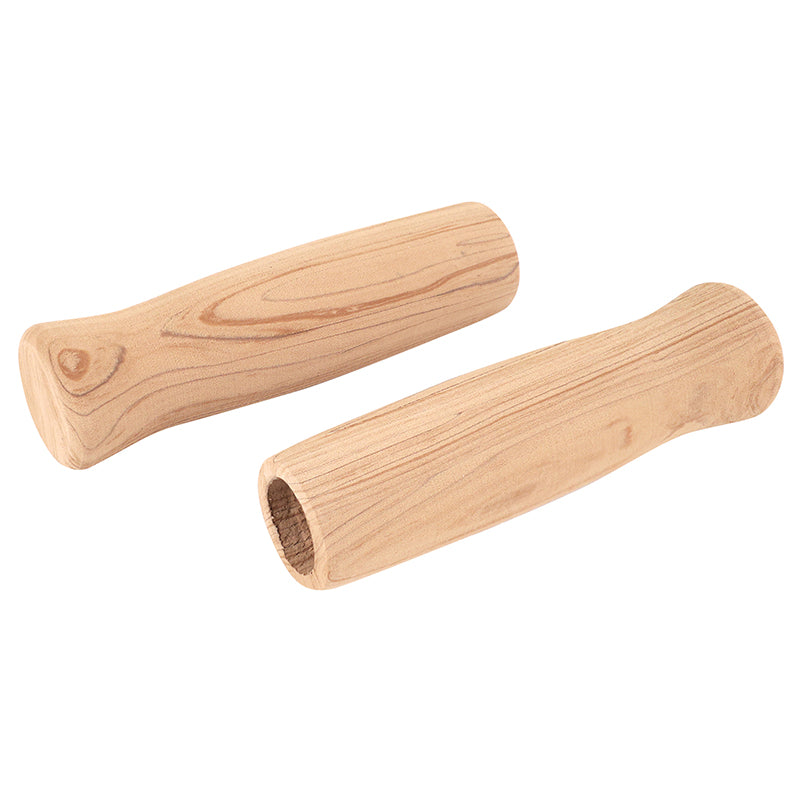 Poignée City Newton Mousse Eva Couleur Bois L127 mm Sans Bouchon (Paire)