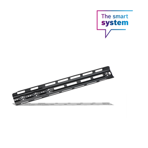 Rail de montage avec protection d'arête, PowerTube 750 horizontal, axial (BBP377Y)