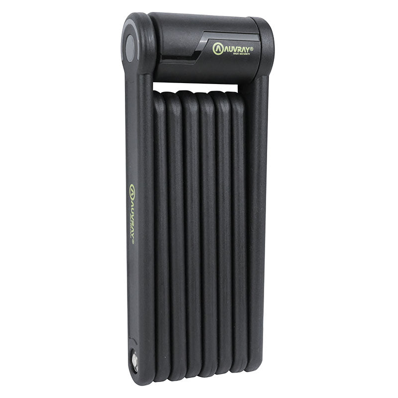 Antivol Vélo Pliable-Pliant Auvray Acl110 Articule 110 cm Noir + Support Niveau Sécurité 6-10