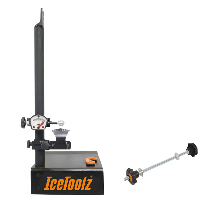 Outil Pro Devoileur - Centreur De Roue Icetoolz Pour Roues 18"-29" Compatible Axe Traversant - Blocage Rapide
