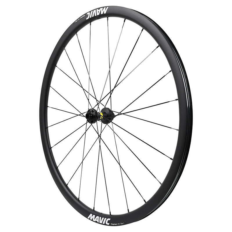 Roue Route Disque 700 Mavic Ksyrium 30 Avant Centerlock Tubeless Ready Axe Traversant 12-100 Noir Jante 622-19