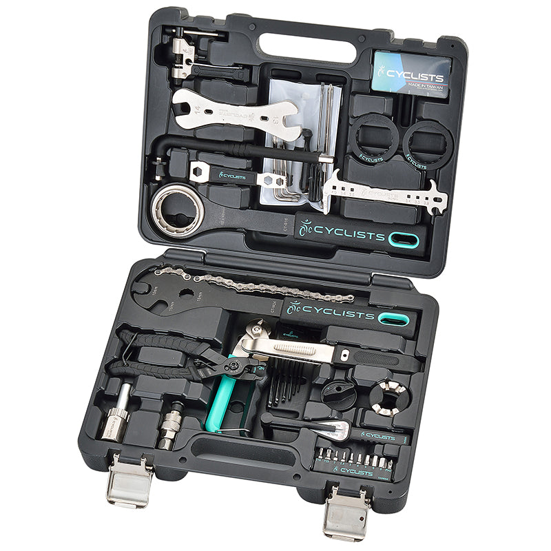 Outil Coffret - Malette Entretien Et Réparation Vélo - 22 Outils Indispensables -Cyclists-