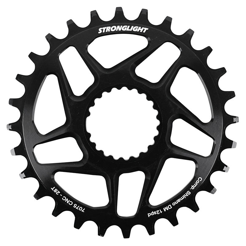 Plateau VTT Direct Mount Pour Shimano Fc-M6100-M6120-M6130-Fc-M7100-M7120-M7130-Fc-M8100-M8120-M8130 Stronglight Mono 28