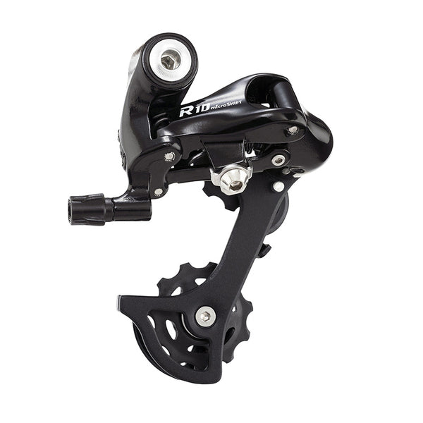 Dérailleur Route Arrière Microshift 10V. Double Chape Moyenne Compatible Shimano Tiagra 4600 - 105 5600-5700 (Max 34 den