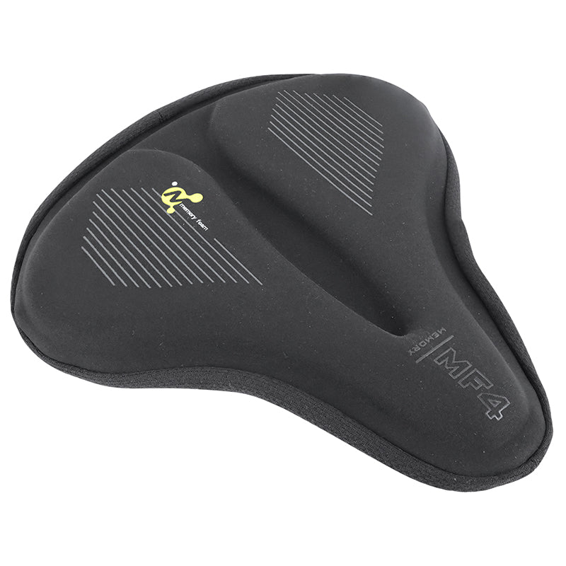 Couvre Selle Vélo Newton Gel Memoire De Forme Noir (276X263 mm)