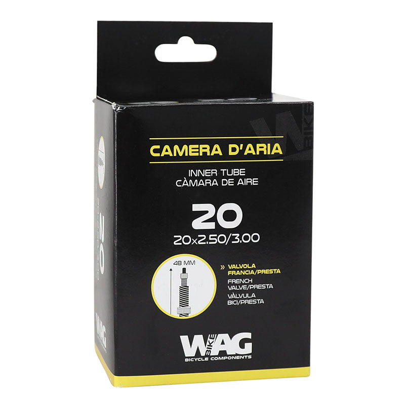 Chambre A Air Vélo 20 X 2.50-3.00 Valve Presta 48 mm (68-406) Kenda