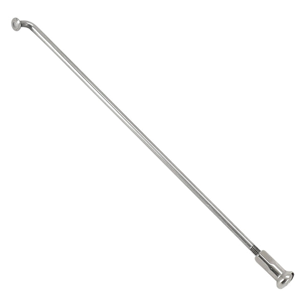 Rayon INOX Argent 2,6 mm L130 mm Tête Coudée Sapim Avec Écrou (Vendu A L'Unite)