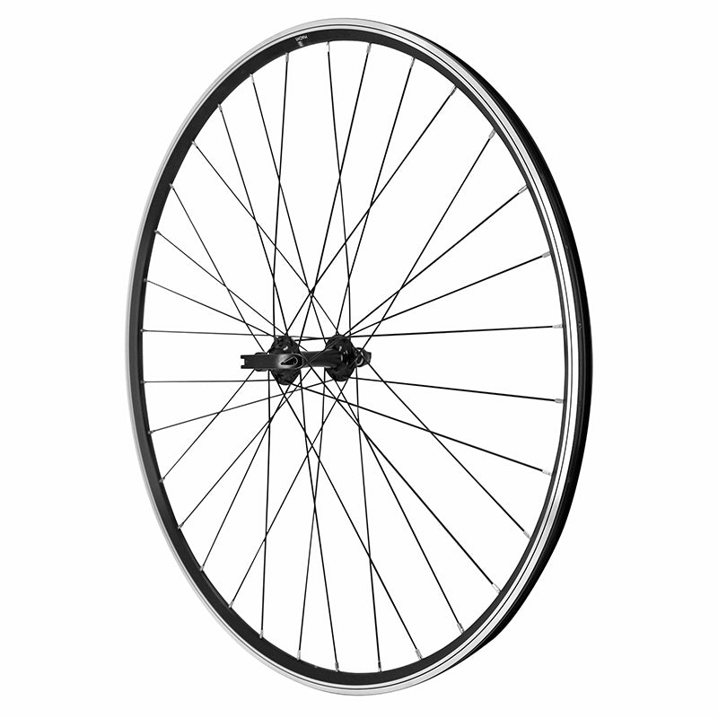Roue Route Patin Blocage 700 Cfx Noir Avant Moyeu Roulement Noir 32 Rayons Noir Jante 13C
