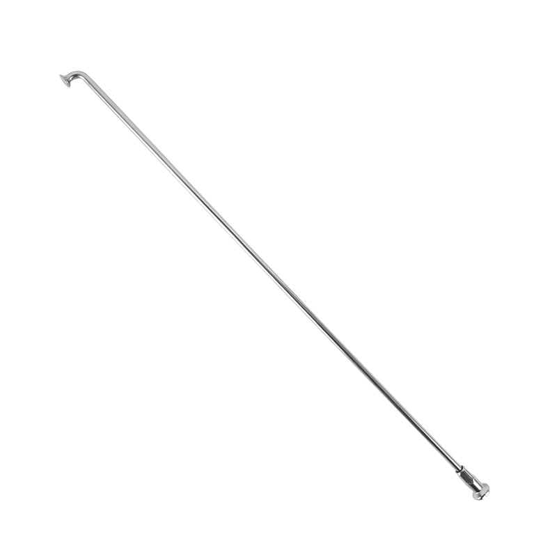 Rayon INOX Argent 2,6 mm L215 mm Tête Coudée Sapim Avec Écrou (Vendu A L'Unite)