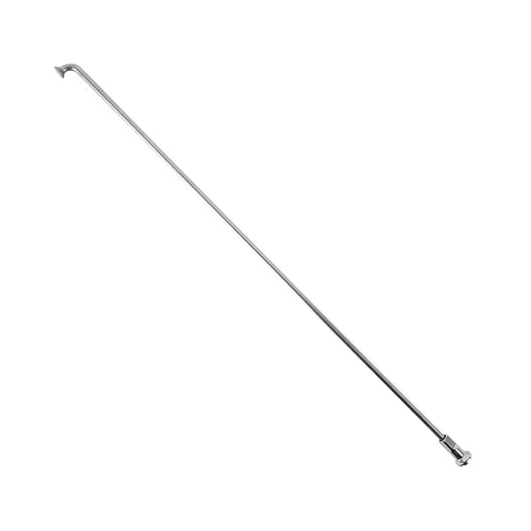 Rayon INOX Argent 2,6 mm L225 mm Tête Coudée Sapim Avec Écrou (Vendu A L'Unite)