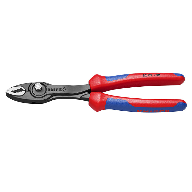 Pince Multiprise Pro Knipex Twingrip 200 mm Gris Antirouille (82 02 200) -Made In Germany-