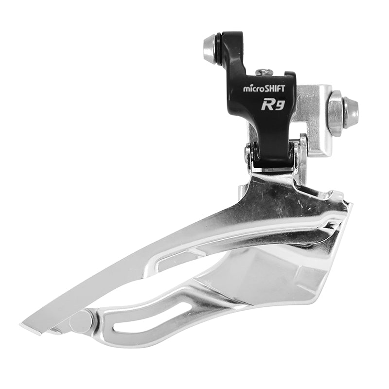 Dérailleur Route Avant Microshift 9V. Triple A Braser Tirage Bas (Compatible Shimano)