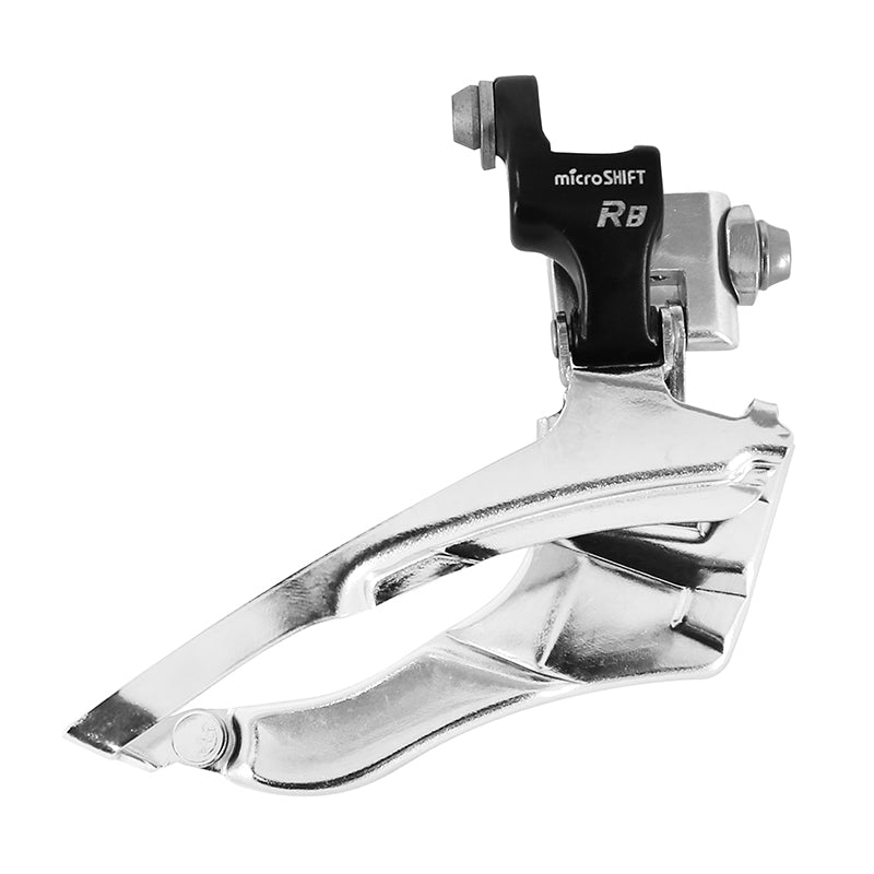 Dérailleur Route Avant Microshift 8V. Triple A Braser Tirage Bas (Compatible Shimano)