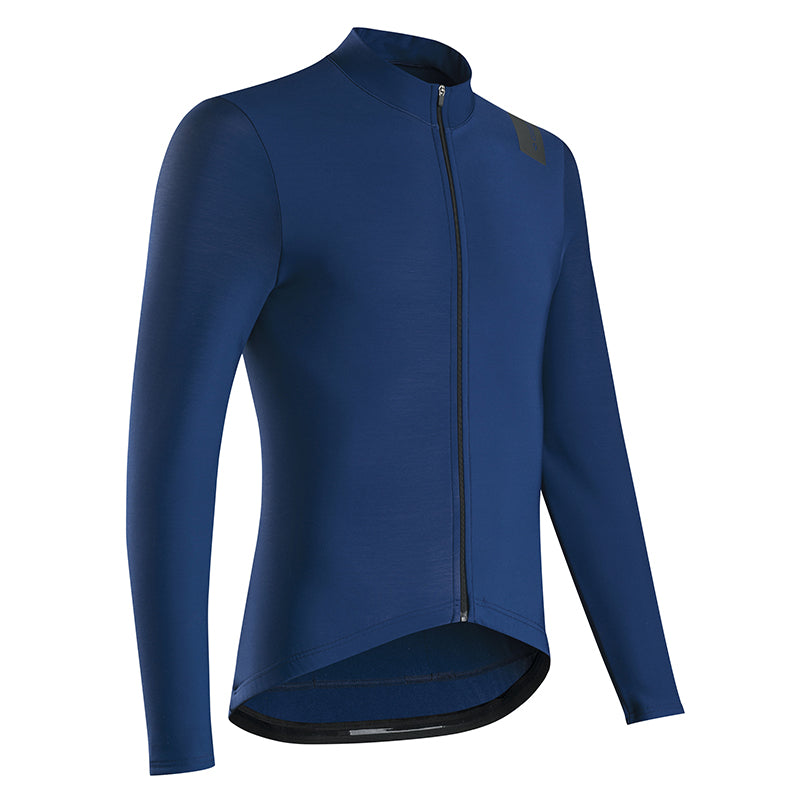 Maillot Gist Hiver Winter Jersey Bleu Manches Longues L